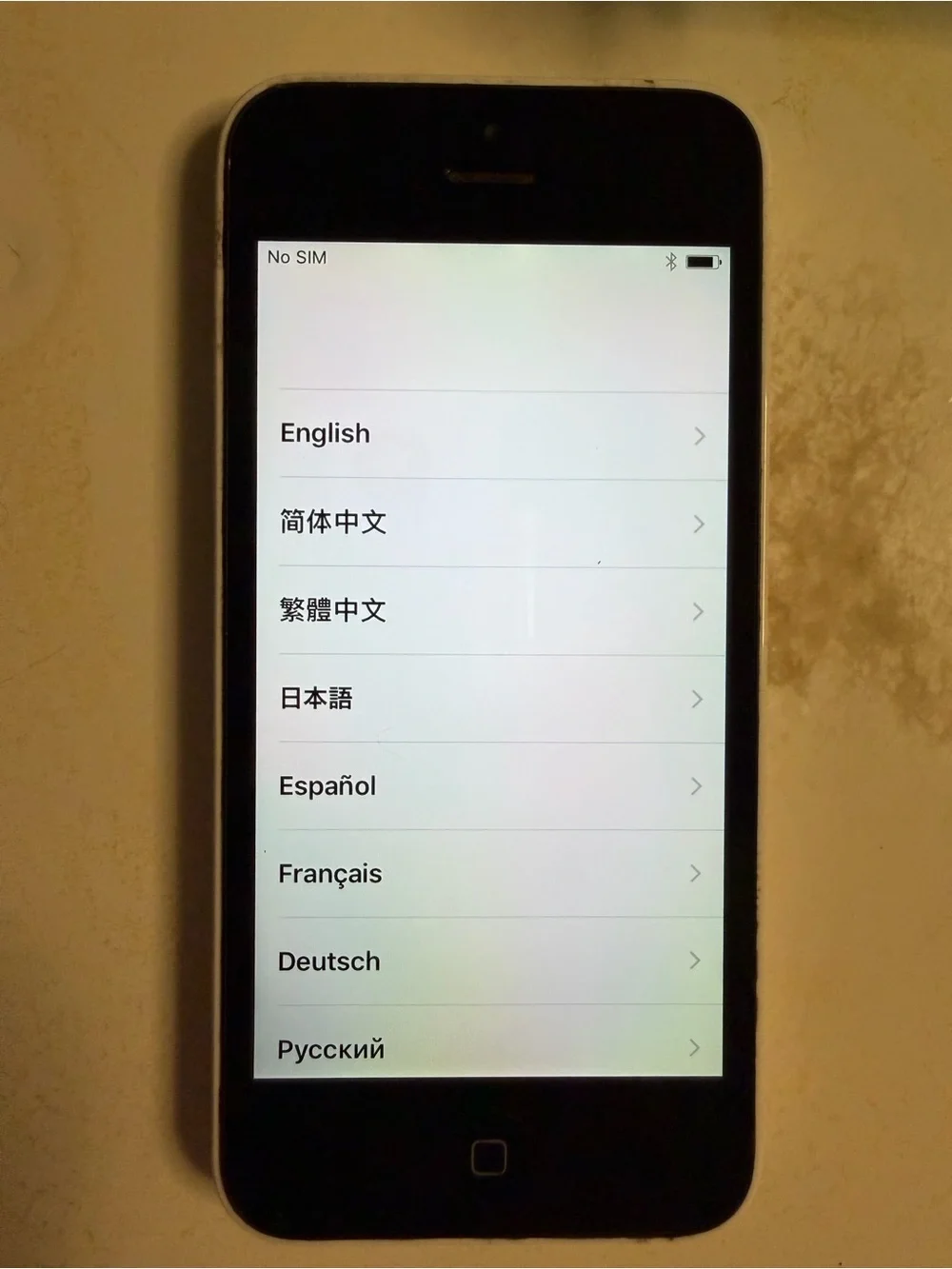 Apple iPhone White 5c